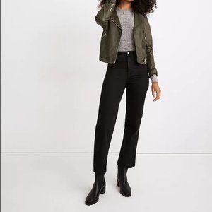 Slim Wide-Leg Jeans in Lunar Wash 28